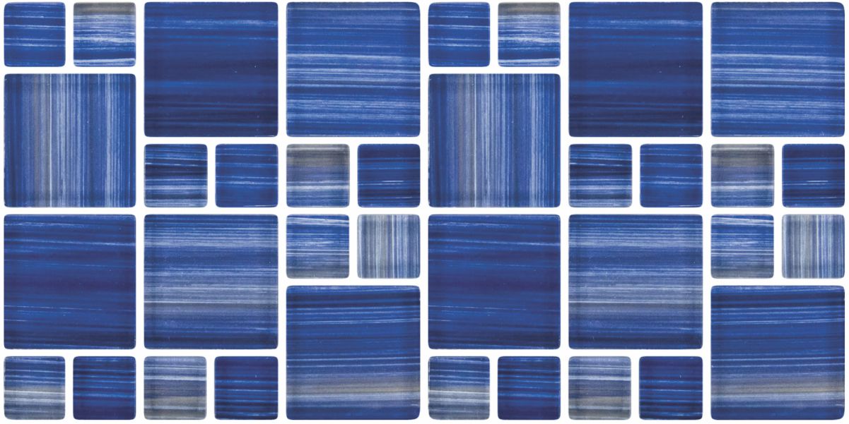 Dark Slate Blue Mosaic